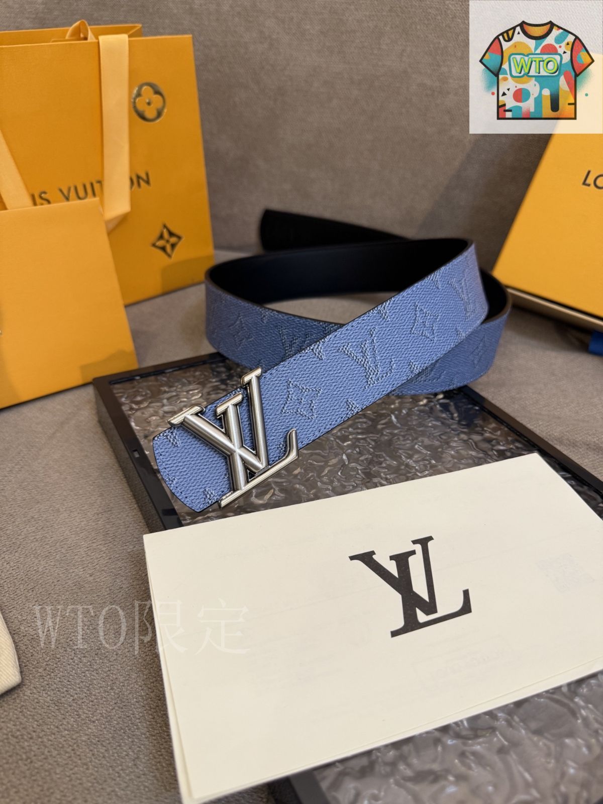 WTO通販 Louis Vuitton ルイヴィトン Dimension リバーシブルベルト-WTO輸入-ZWL47