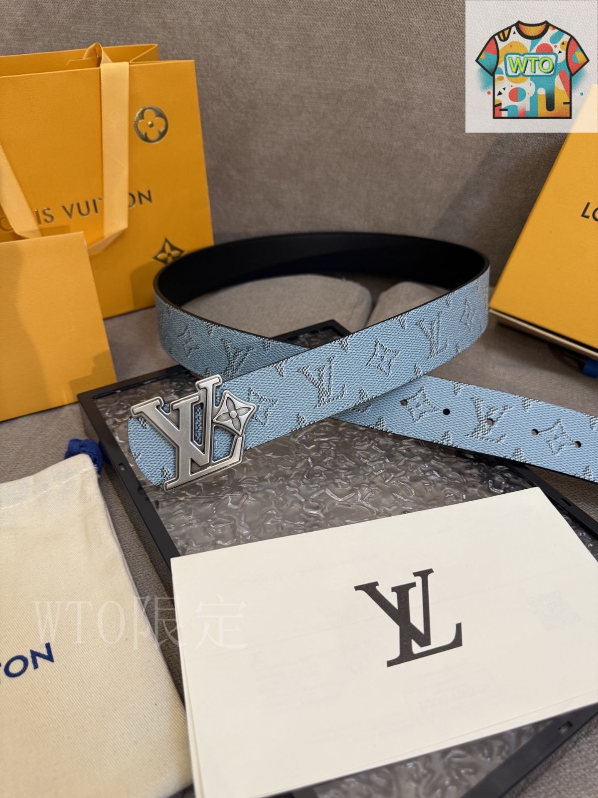 リバーシブルベルト WTO輸入