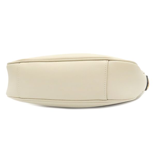 グッチ GUCCI 2WAYバッグ ダイアナ スモール レザー ホワイト ゴールド