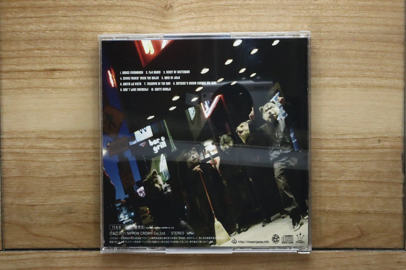 国内盤CD☆マン・ウィズ・ア・ミッション/MAN WITH A MISSION□ MAN