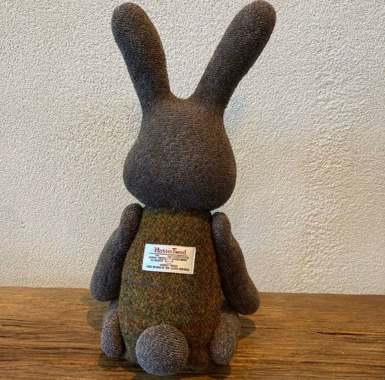 ミナペルホネンはぎれとハリスツィード使用