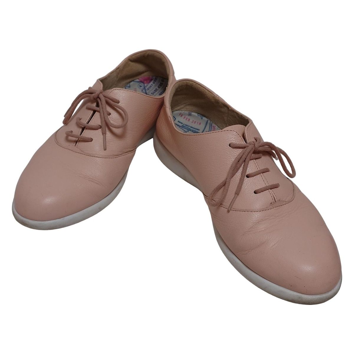 pedala ペダラ シューズ 23 1 2 EE レディース - ライトピンク レザー