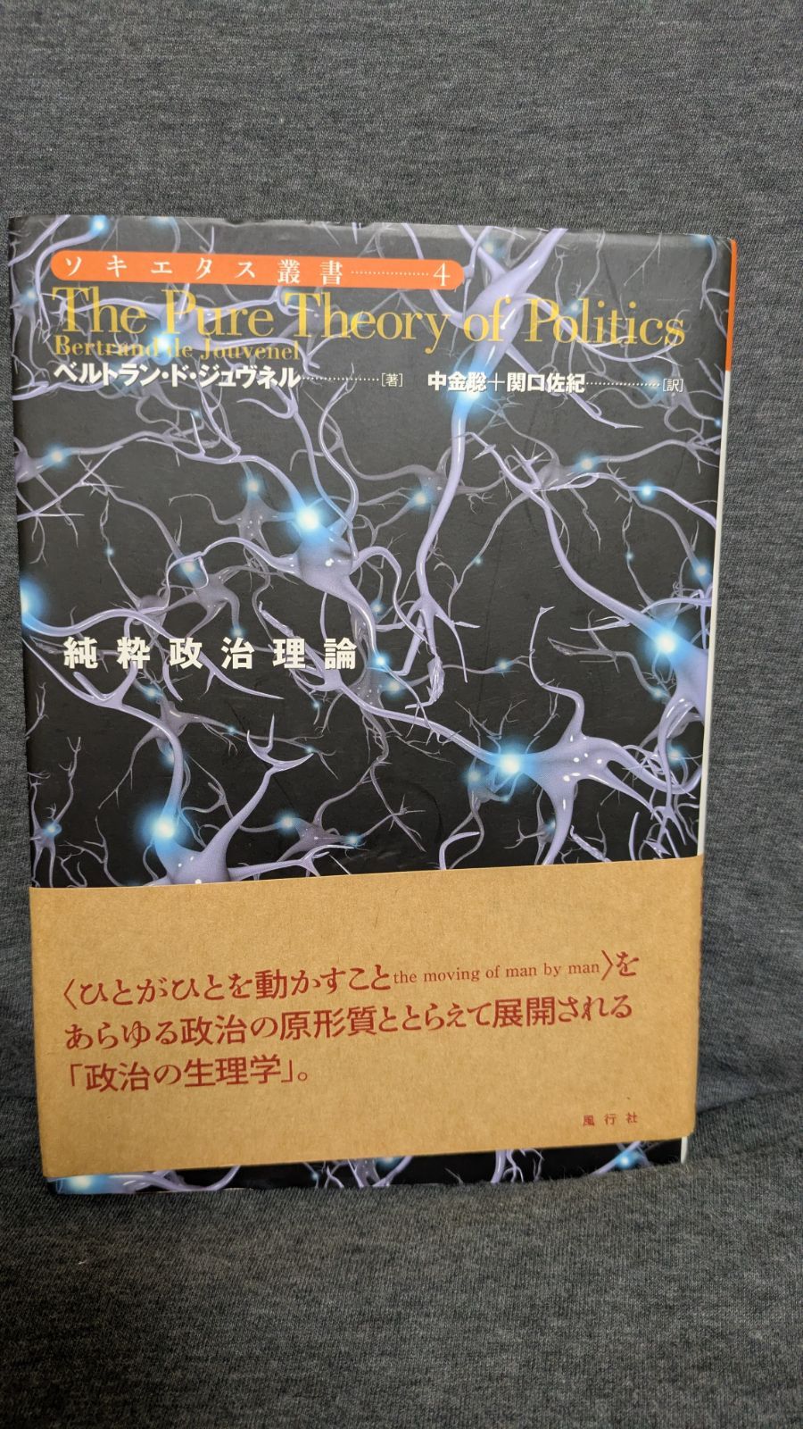 純粋政治理論 ソキエタス叢書4 ジュブネル 中金聡 関口佐紀訳 風行社
