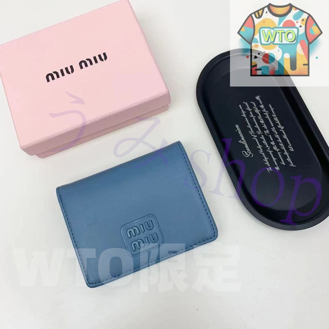 MIU MIU 二つ折り財布 -WT0輸入