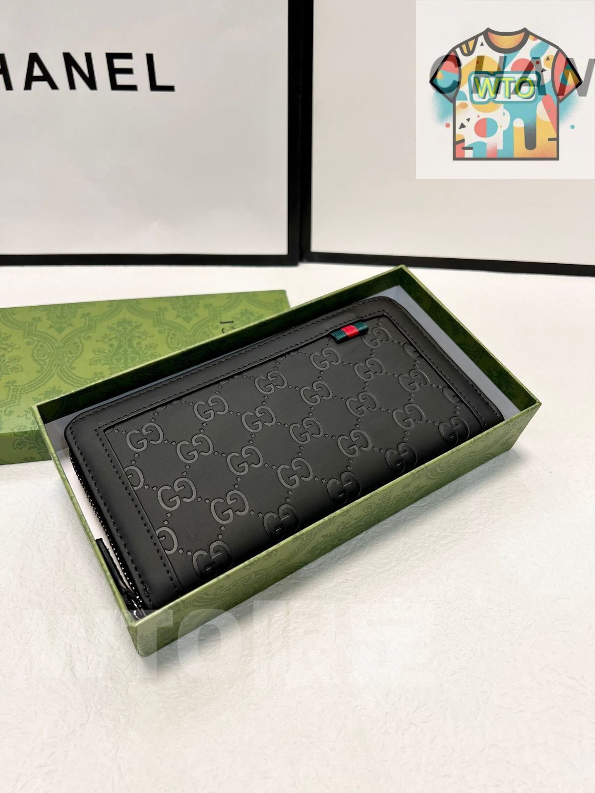 GUCCI グッチ ウォレット クレジットカードスロットに紙幣と手形を収納し 両用カードバッグウォレット