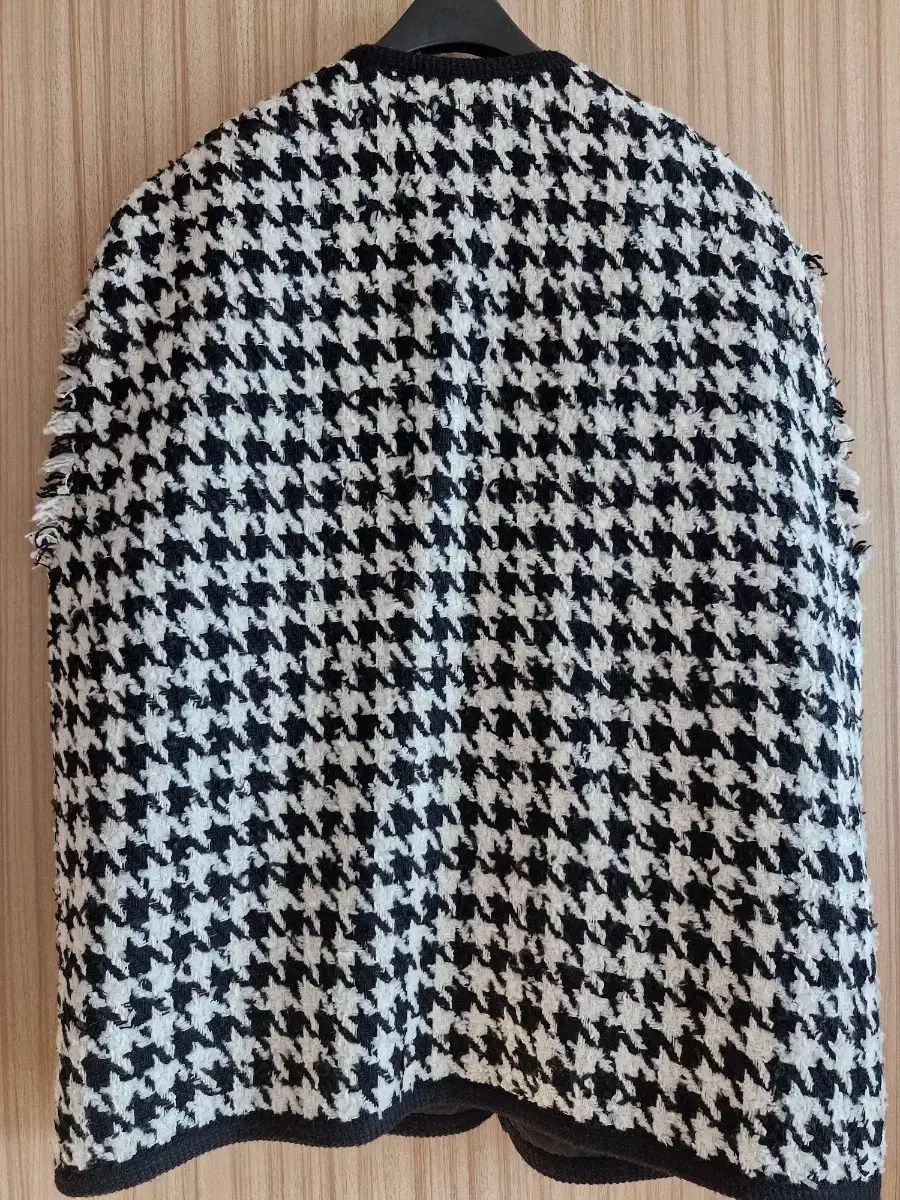 11AM ハウンドトゥース チェック 製作 ツイード ベスト