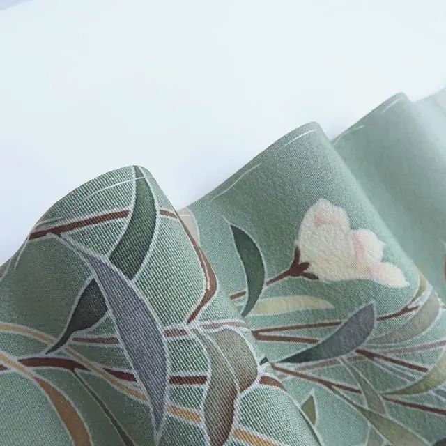 百華❀Y3859◇未着用 正絹 作家物落款 手描き友禅 手縫い仕立て 訪問着