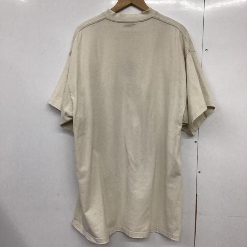 バレンシアガ Tシャツ 半袖 22 aw 半袖カットソー プリントTシャツ クルーネックカットソー 刺繍