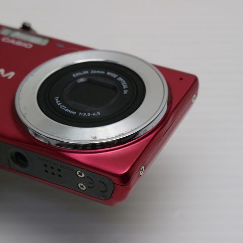 良品中古 EX-Z900 レッド 即日発送 コンデジ CASIO EXILM 本体 土日祝