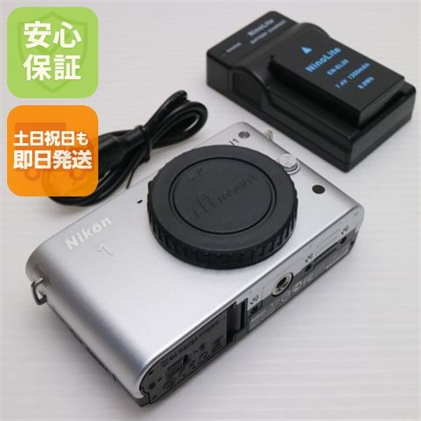 Nikon 1 J1 ボディ シルバー ミラーレス一眼 ニコン 本体 土日祝発送OK 07000