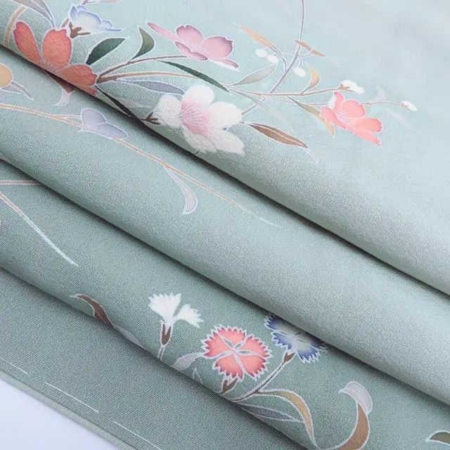 百華❀Y3859◇未着用 正絹 作家物落款 手描き友禅 手縫い仕立て 訪問着