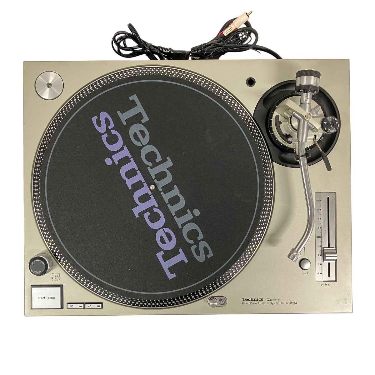 Technics SL-1200 ターンテーブル M44Gカートリッジ付き Technics SL-1200MK5 ターンテーブル テクニクス レコードプレーヤー