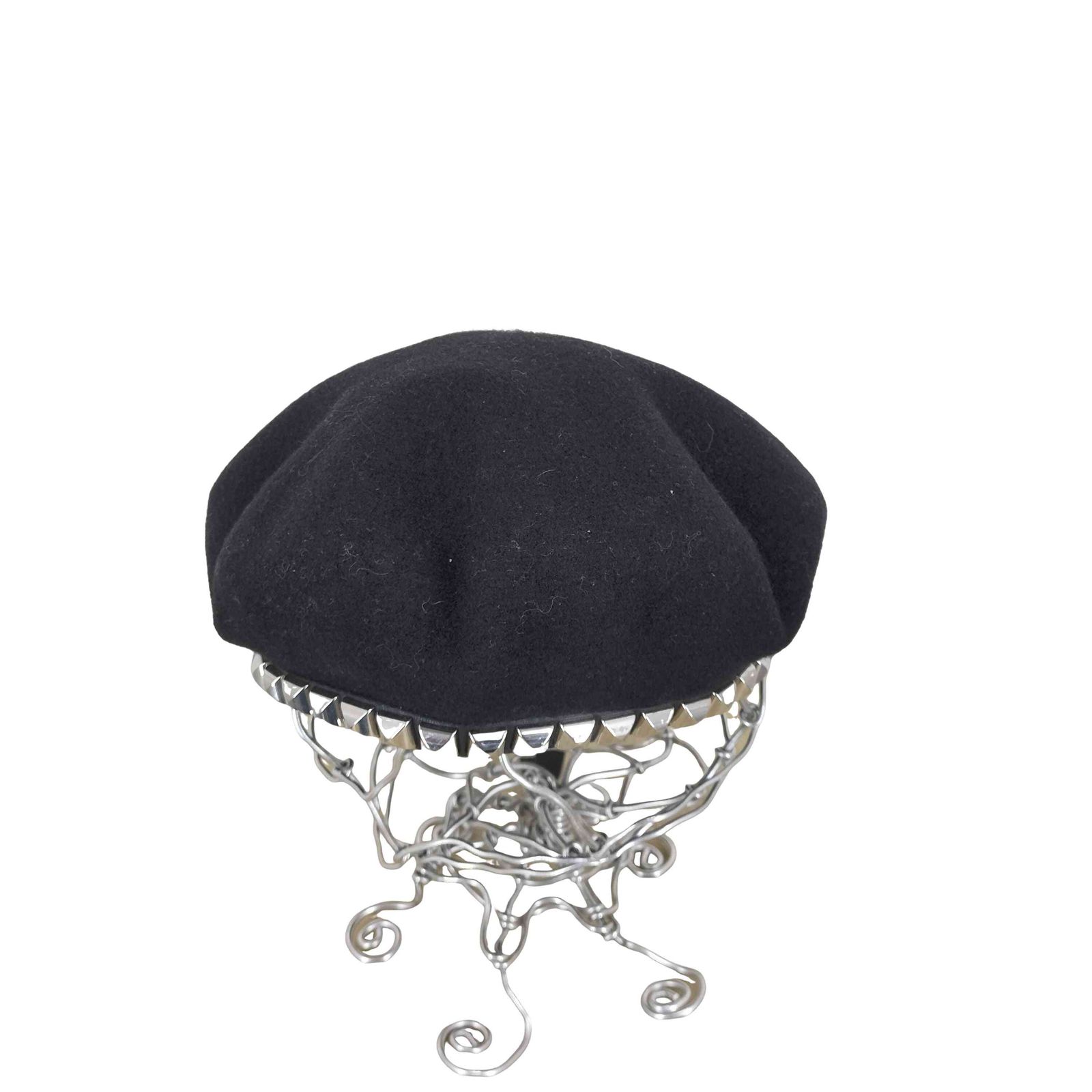 ヴァケラ VAQUERA Studded Military Beret レディース L