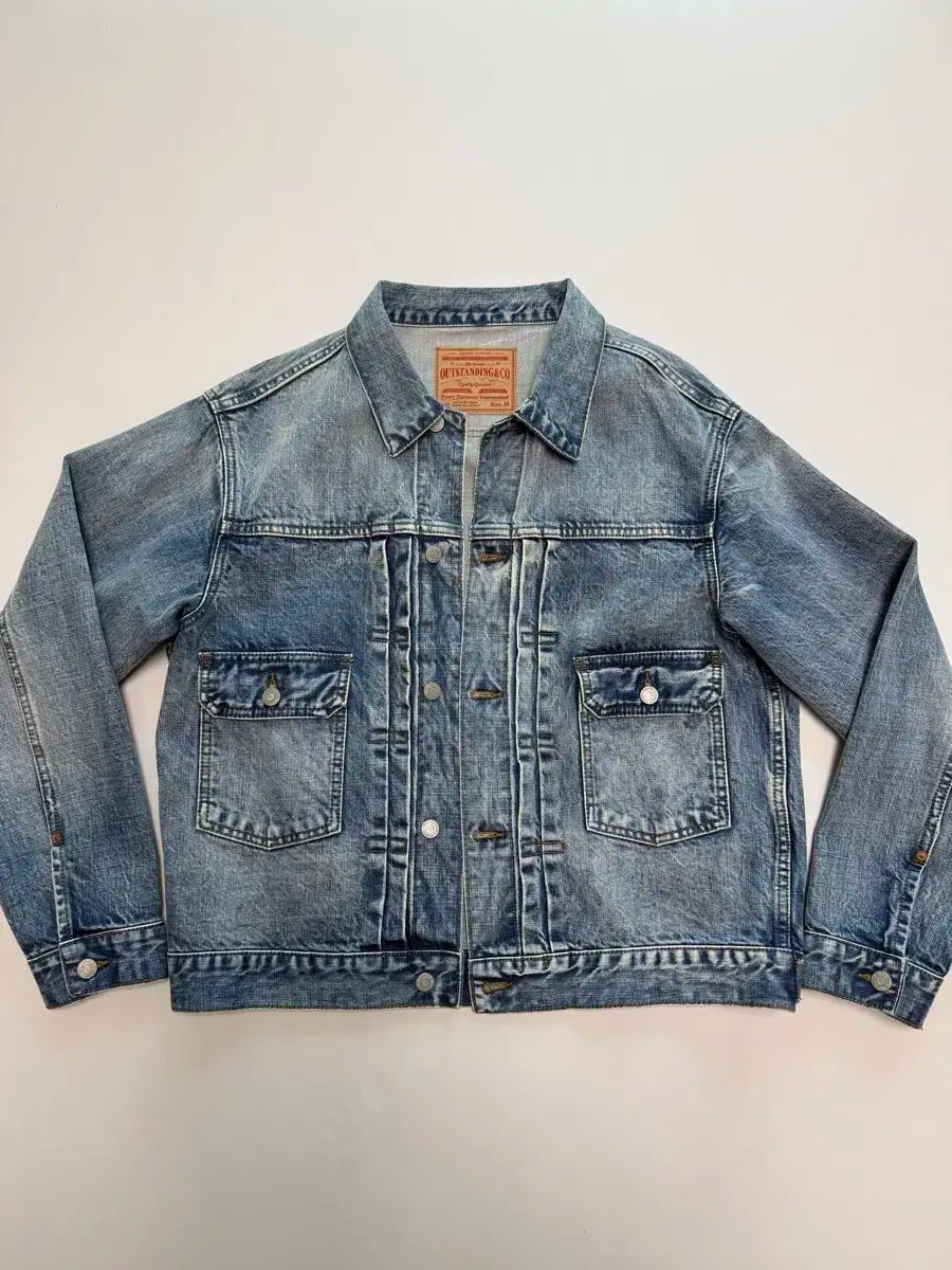 OUTSTANDING 2世代 セルビッジ デニム ジャケット S 105