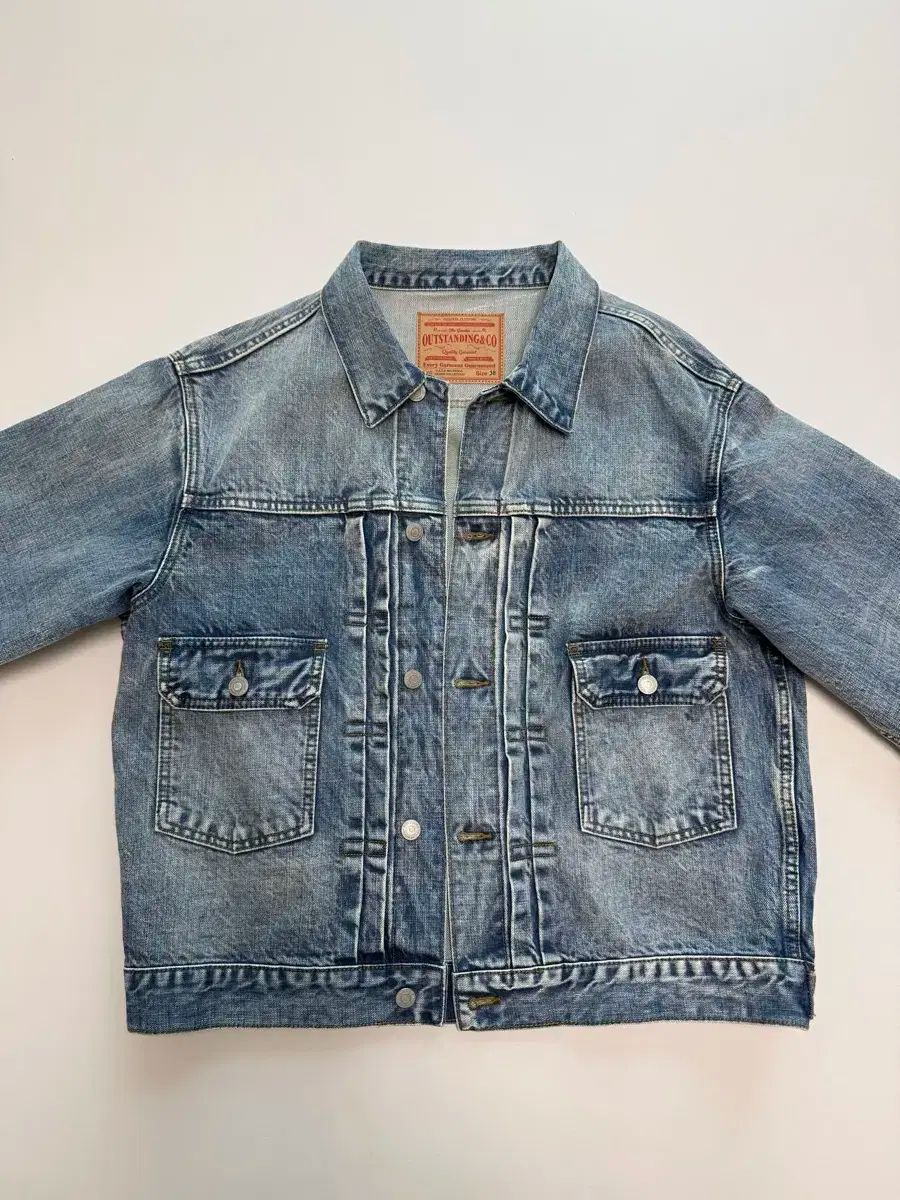 OUTSTANDING 2世代 セルビッジ デニム ジャケット S 105