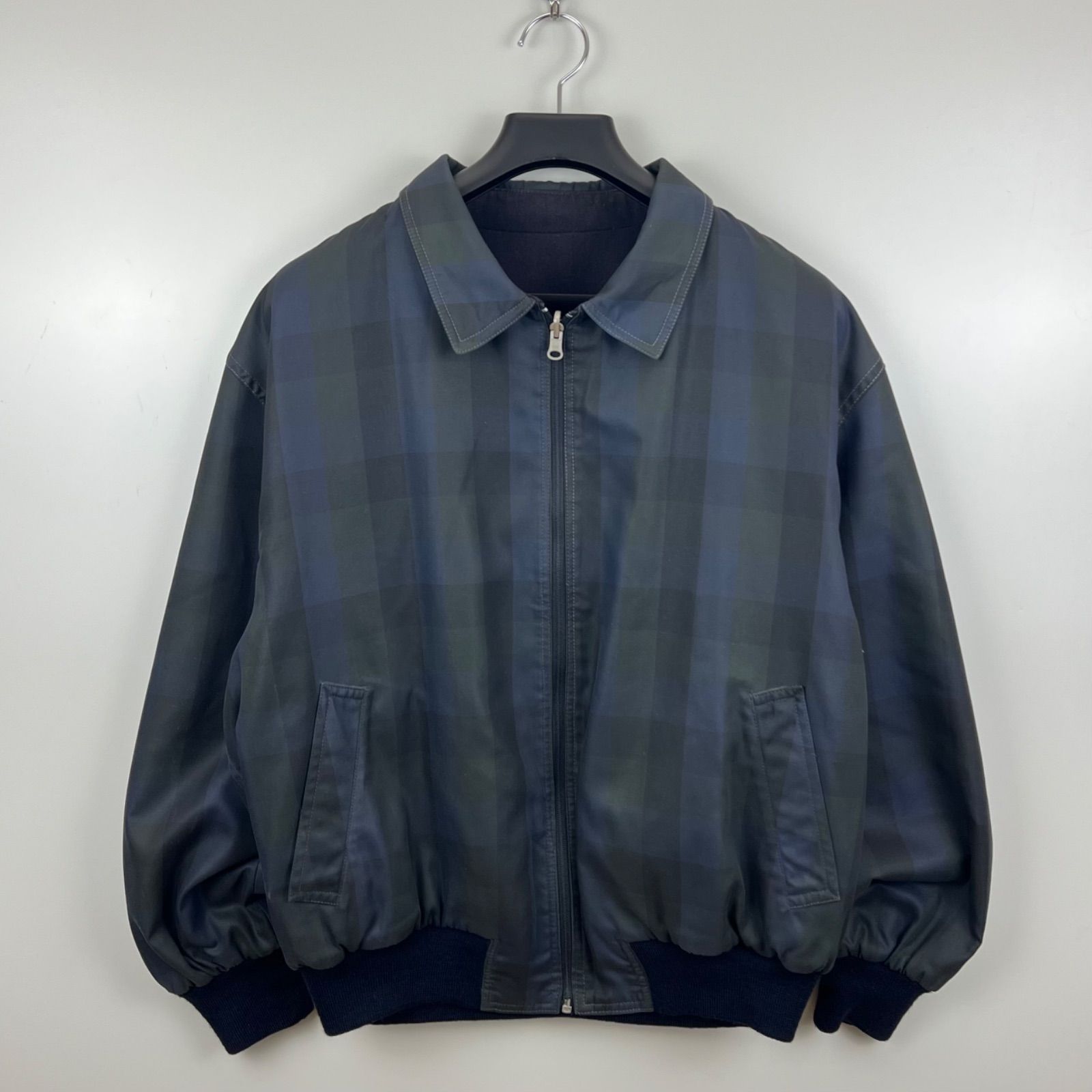 dunhill 90s ITALY reversible swing top jacket 42 ダンヒル ヴィンテージ リバーシブル スウィングトップ ジャケット イタリア