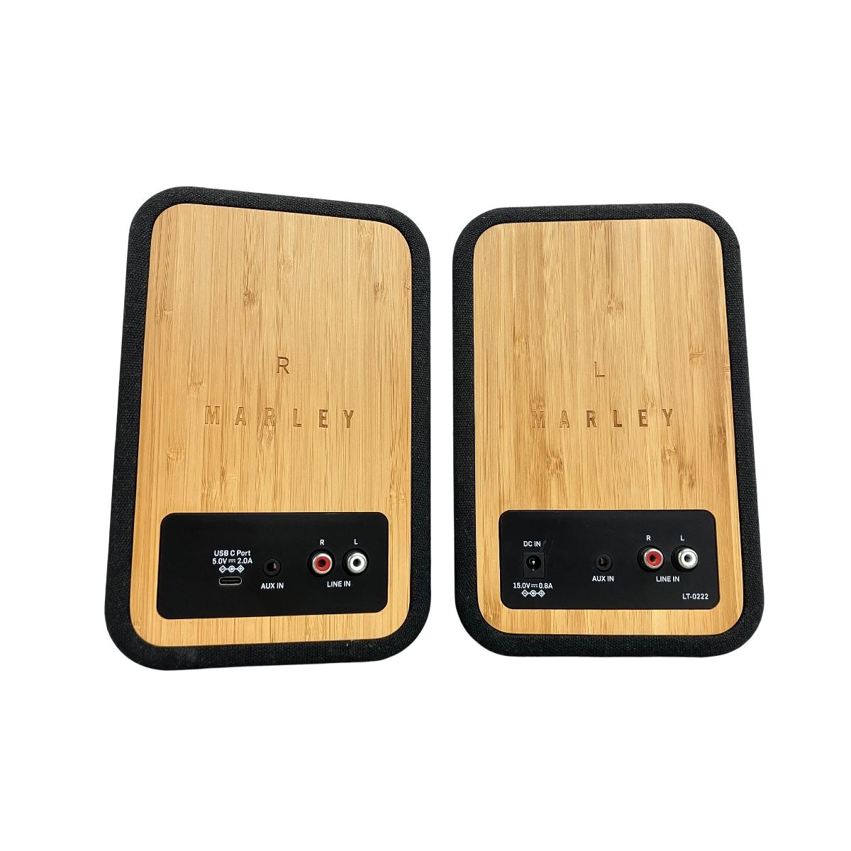  MARLEY The House of Get Together Duo EM JA 019 Bluetooth ワイヤレススピーカー ステレオペア ポータブル 据え置き サステナブル素材 スピーカー スピーカー ウーファー