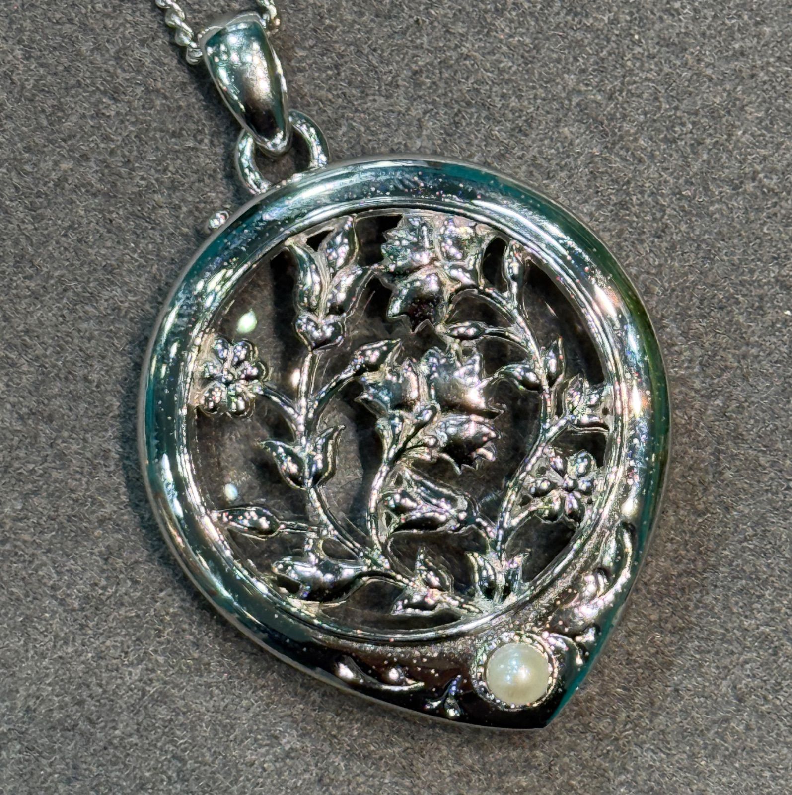 MIKIMOTO ミキモト ルーペ付きネックレス