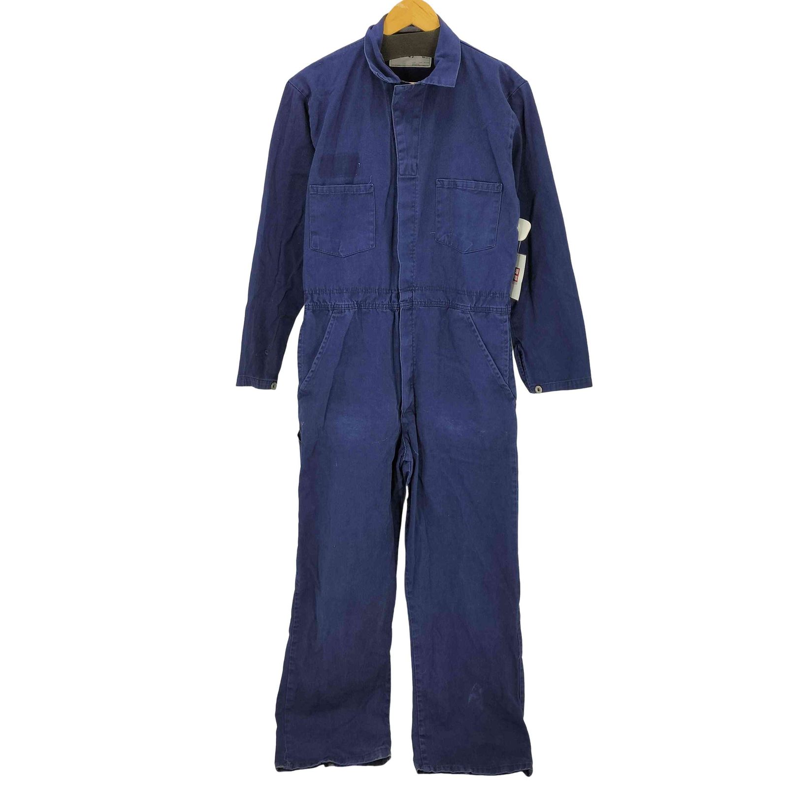ユーズドフルギ USED古着 USA製 月桂樹ボタン つなぎ メンズ 42 - メルカリ