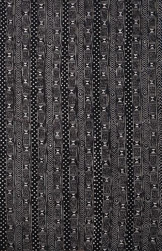 アフリカ マリ ボゴランフィニ 泥染め布 No 178 大判布 コットン マルチクロス Lサイズ アフリカ布 手織り布 アフリカ雑貨 アフリカンテキスタイル 飾り布