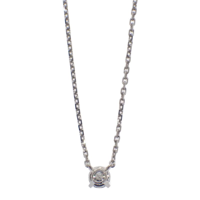  カルティエ CARTIER 1895 ネックレス K 18ホワイトゴールド レディース Aランク ネックレス アクセサリー