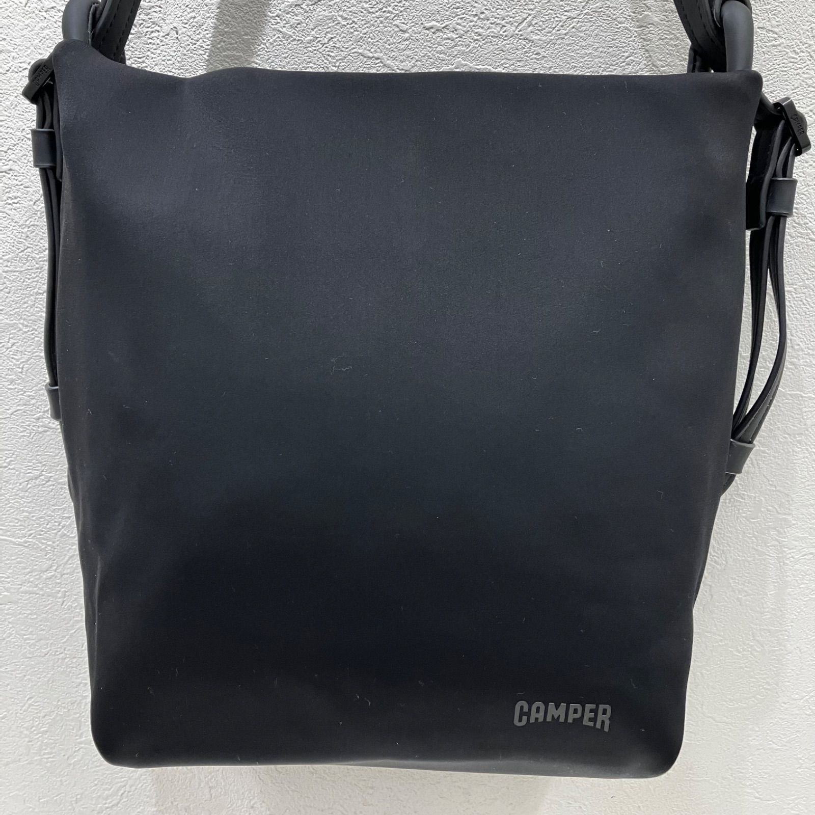 6086 CAMPER カンペール MARTE マルテ 2way リュックサック リュック バックパック ショルダーバッグ ブラック 黒 無地 ナイロン 軽量 レディース メンズ ユニセックス シンプル カジュアル きれいめ