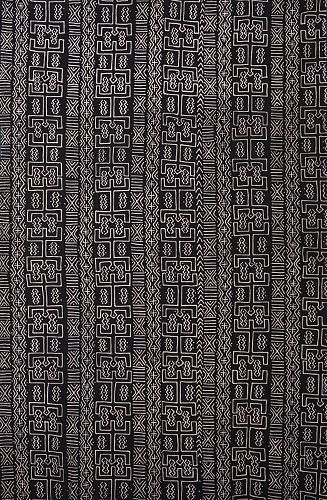 アフリカ マリ ボゴランフィニ 泥染め布 No 179 大判布 コットン マルチクロス Lサイズ アフリカ布 手織り布 アフリカ雑貨 アフリカンテキスタイル 飾り布