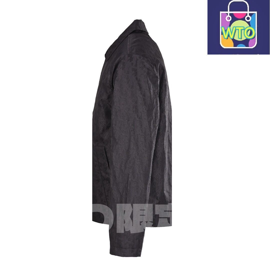 今日 Dior ディオール フルプリントジャケットシリーズ レーザージャカード&ナイロン素材 スウェットシャツ アウター 秋冬トップス