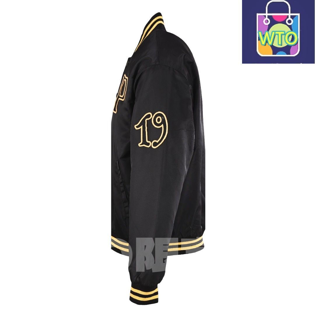 今日 Prada プラダ キャンバスグレインテクスチャーパデッドベースボールジャケットシリーズ 高密度綿素材&タタミ刺繍デザイン スウェットシャツ アウター 秋冬トップス