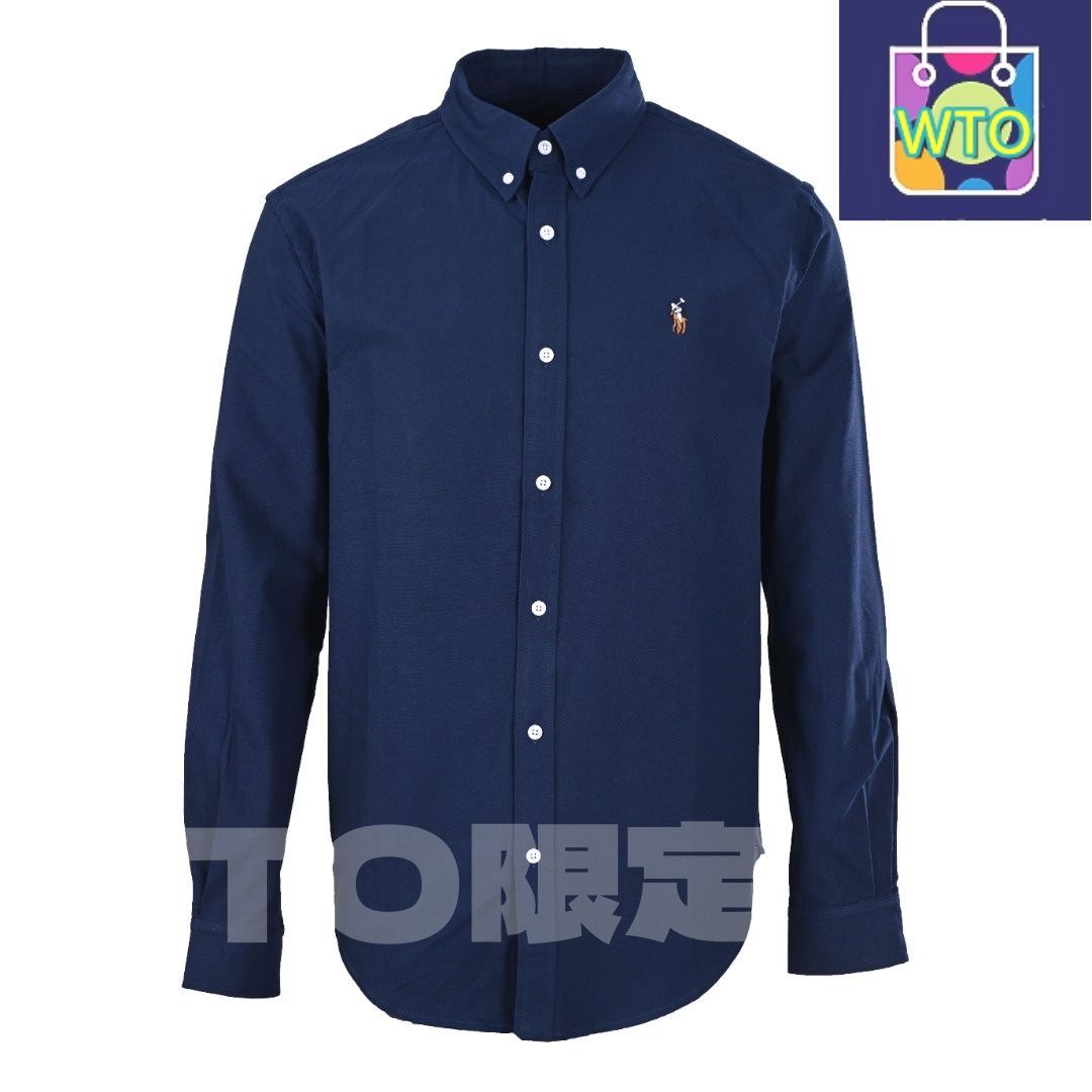 今日 Ralph Lauren ラルフローレン オックスフォードカラフルロングスリーブシャツ ポニーロゴエンブロイダリー付き スウェットシャツ アウター 秋冬トップス