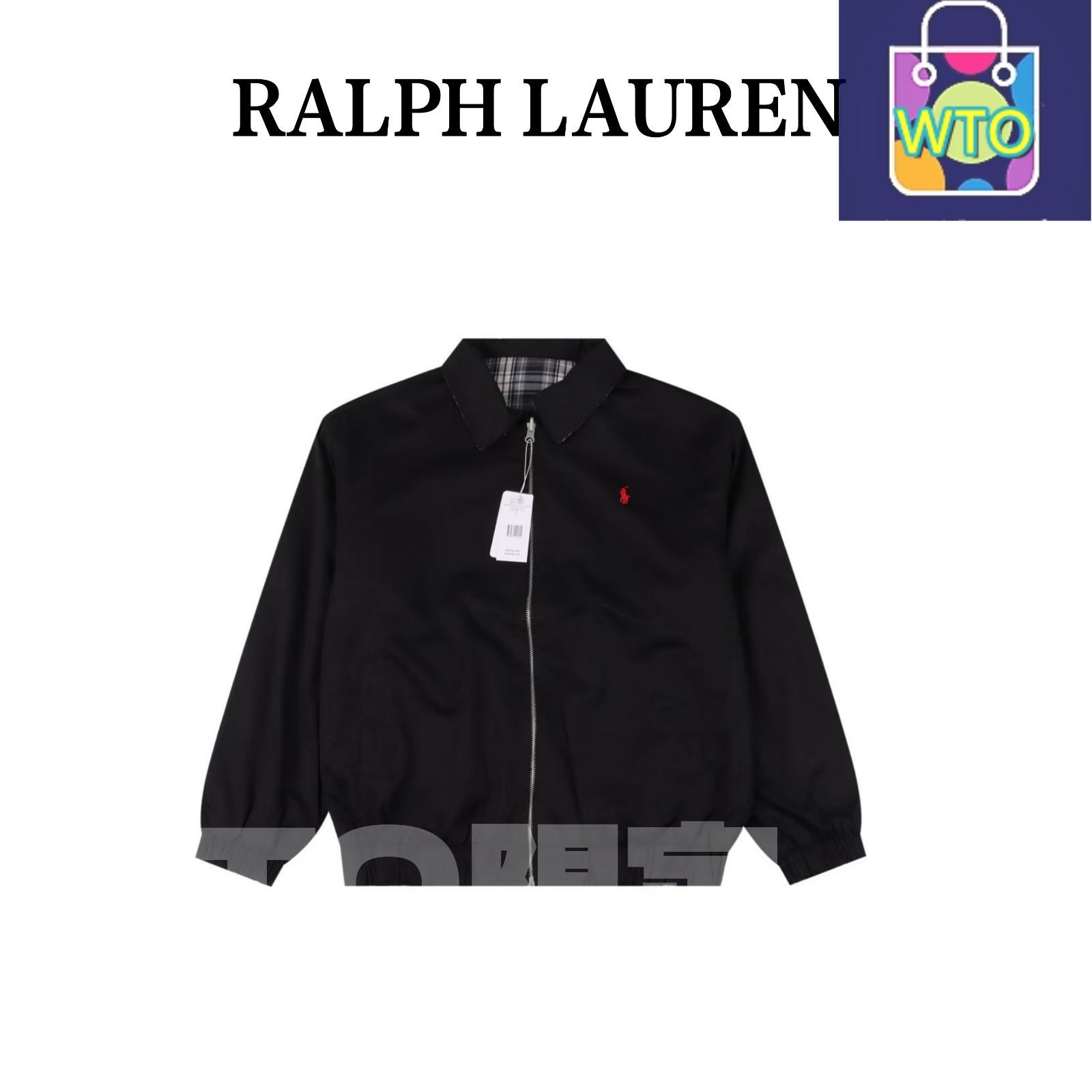 今日 Ralph Lauren ラルフローレン リバーシブルジャケットシリーズ エンブロイダリー&両面着用 デザイン スウェットシャツ アウター 秋冬トップス