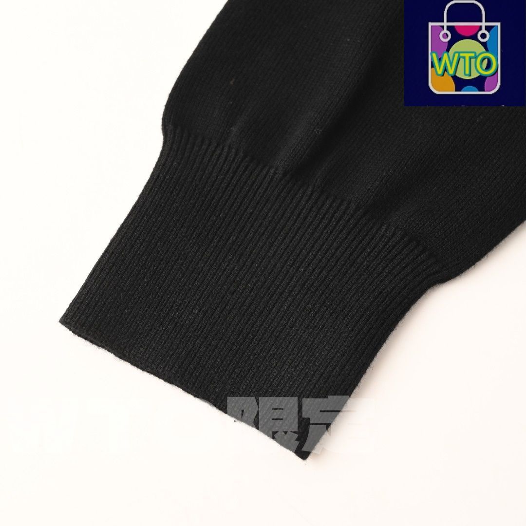 ポニーロゴニットセーター 高密コットン素材＆レトロ学園風