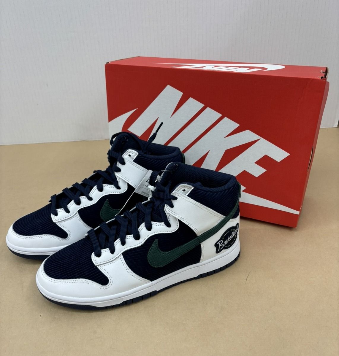 NIKE DUNK HIGH EMB College Navy DH0953-400 サイズ27.5cm WS1080-003