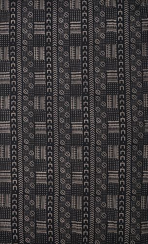 アフリカ マリ ボゴランフィニ 泥染め布 No.181 大判布 コットン マルチクロス Lサイズ アフリカ布 手織り布 アフリカ雑貨 アフリカンテキスタイル 飾り布