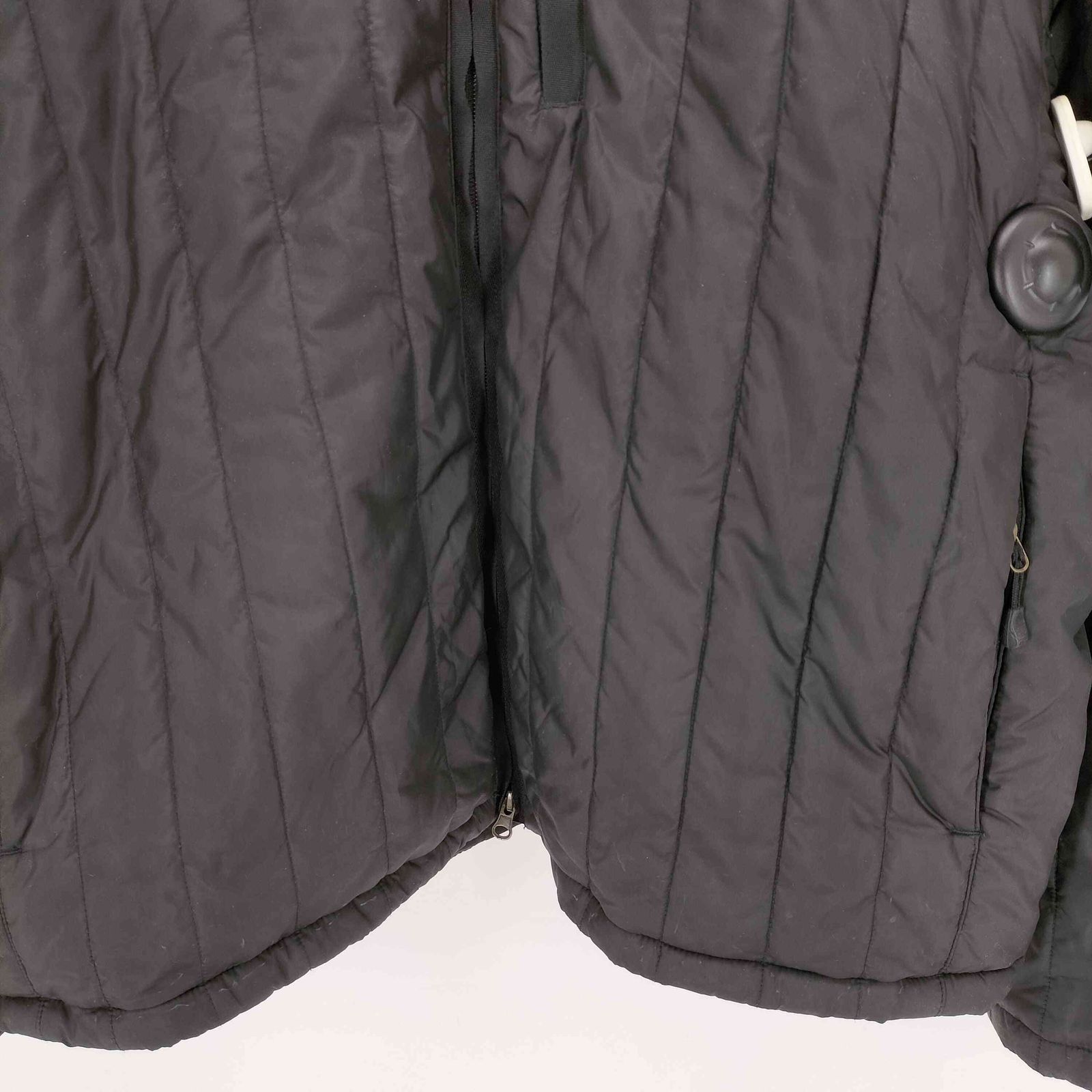 裏フリース 中綿ジップアップジャケット