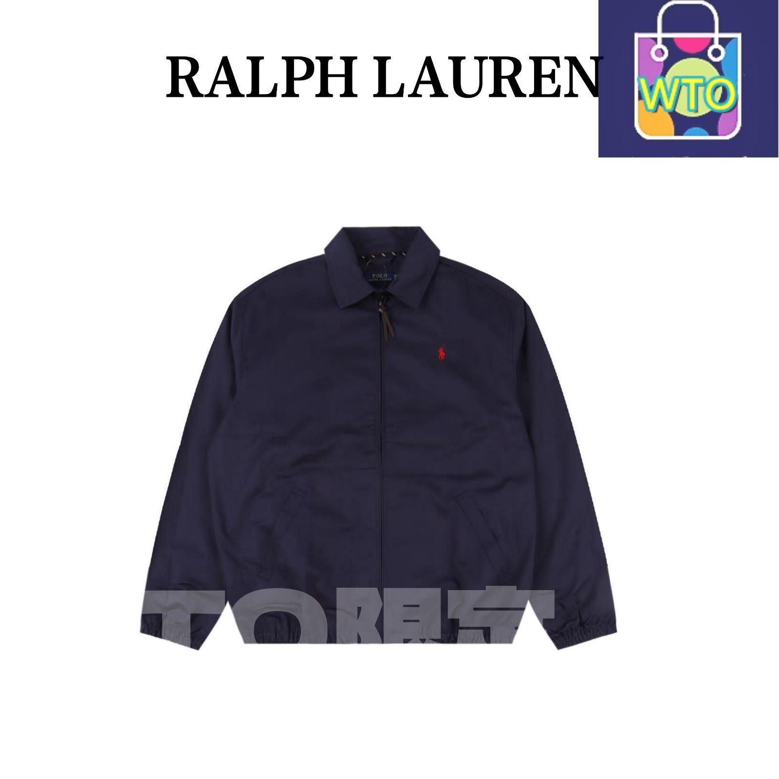 今日 Polo Ralph Lauren ポロラルフローレン ヴィンテージジッパージャケット コットン素材&立体エンブロイダリー スウェットシャツ アウター 秋冬トップス