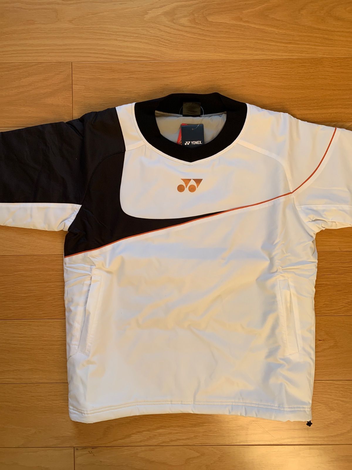 YONEX 中綿Vブレーカー 白 L