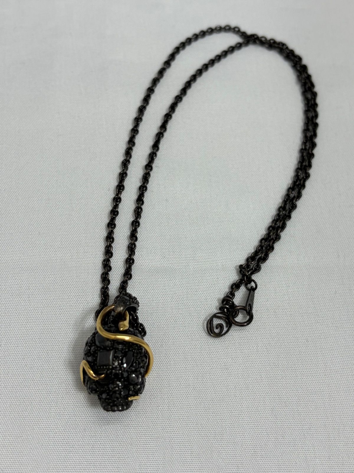 Velvet Lounge スカル&スネーク スターダストペンダント　k18 Velvet Lounge スカル&スネーク スターダストペンダント k18 Velvet