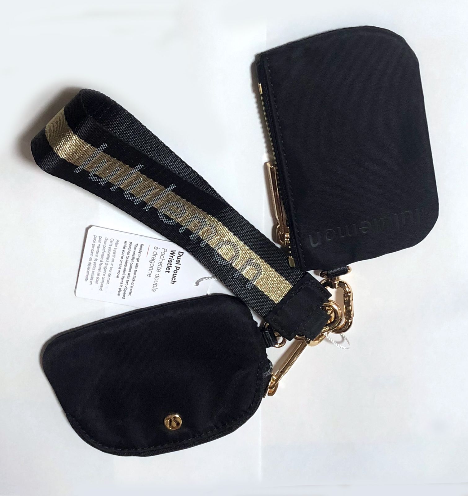 lululemon ルルレモン デュアルポーチ リストレット - メルカリ