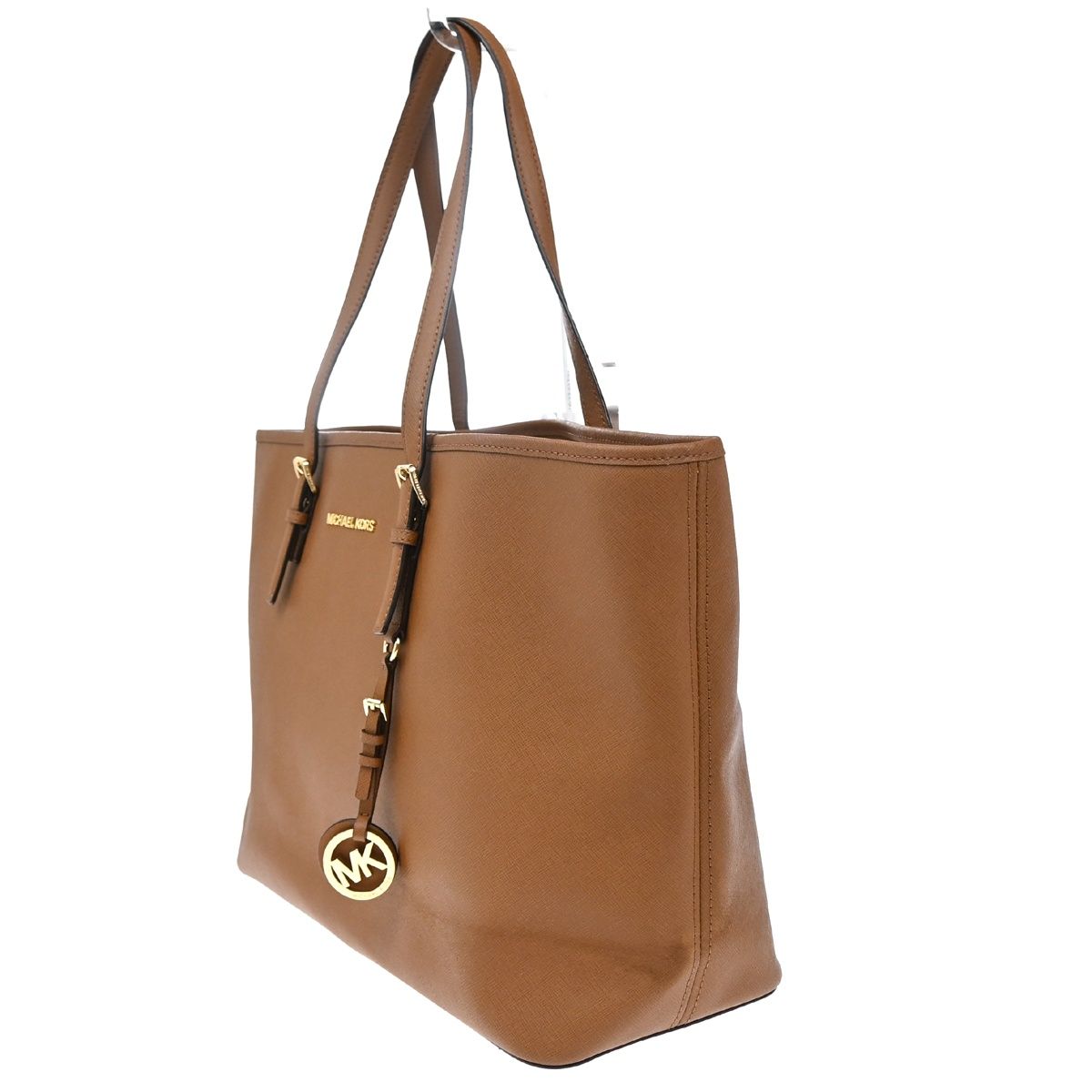 MICHAEL KORS マイケル コース ショルダー トートバッグ ブラウン レザー 02BS333