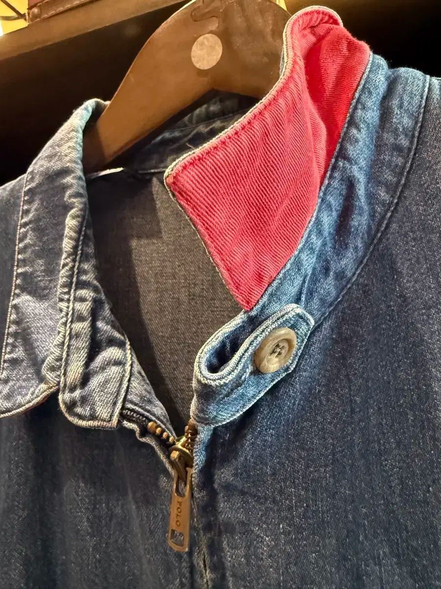 デニムブルゾン