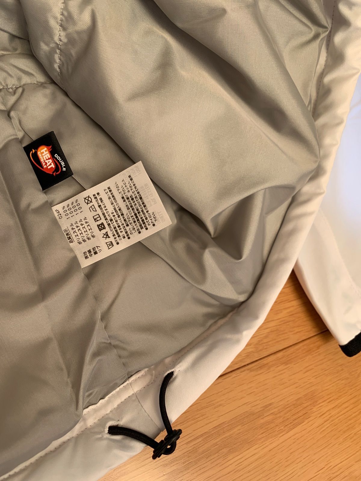  YONEX 中綿Vブレーカー 白 L ジャージ ウェア