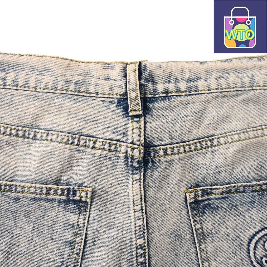 スマイルジーンズ 手作りデストロイド