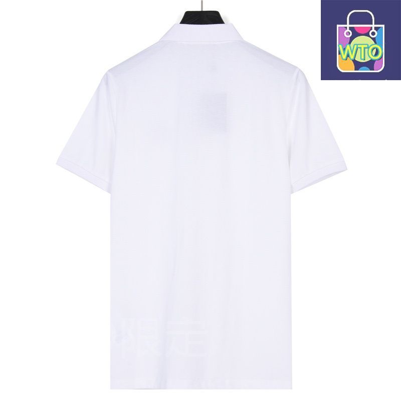 今日 Louis Vuitton ルイヴィトン 胸ブローチポロシャツ 通気性の良いピケコットン素材