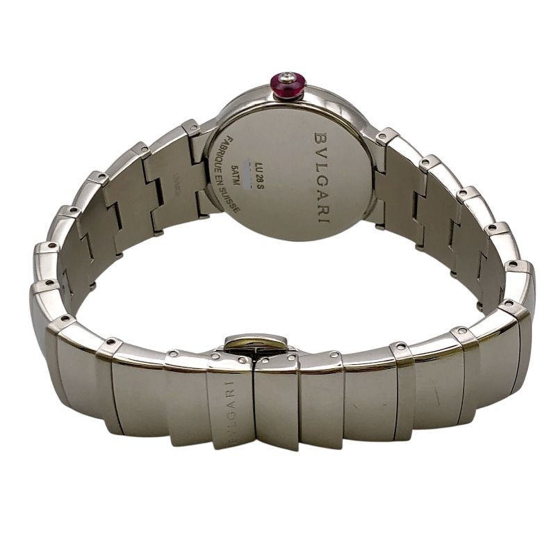  ブルガリ BVLGARI ルチェア LU 28 S ブラック SS レディース 腕時計 その他 時計