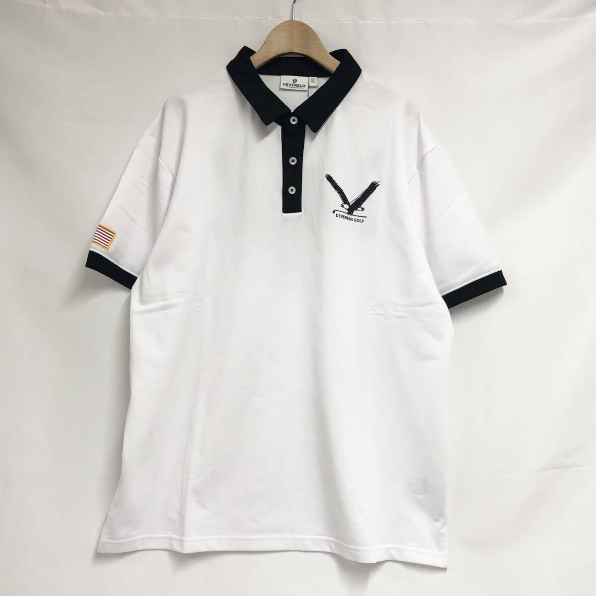 新品 未使用 DEVEREUX GOLF（デヴァローゴルフ） PF Eagle ポロシャツ
