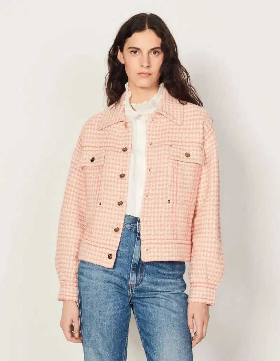 SANDRO サンドロ ツイード ジャケット サイズ 1