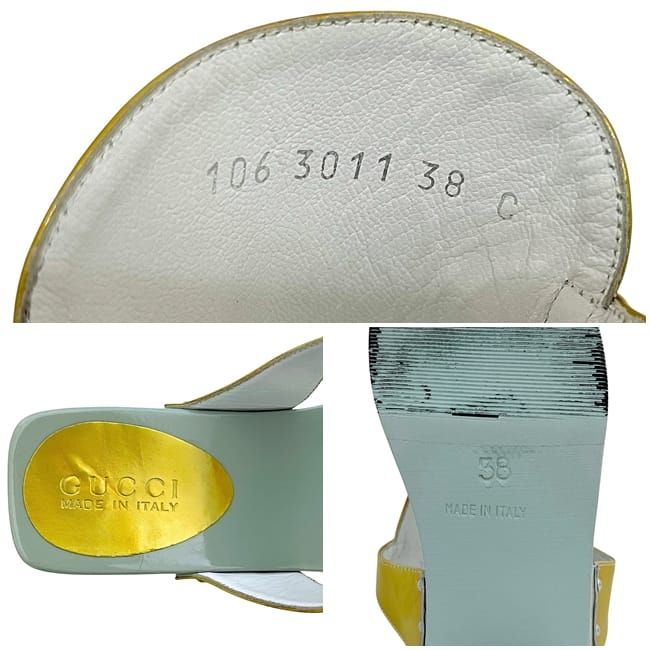 サンダル ゴールド