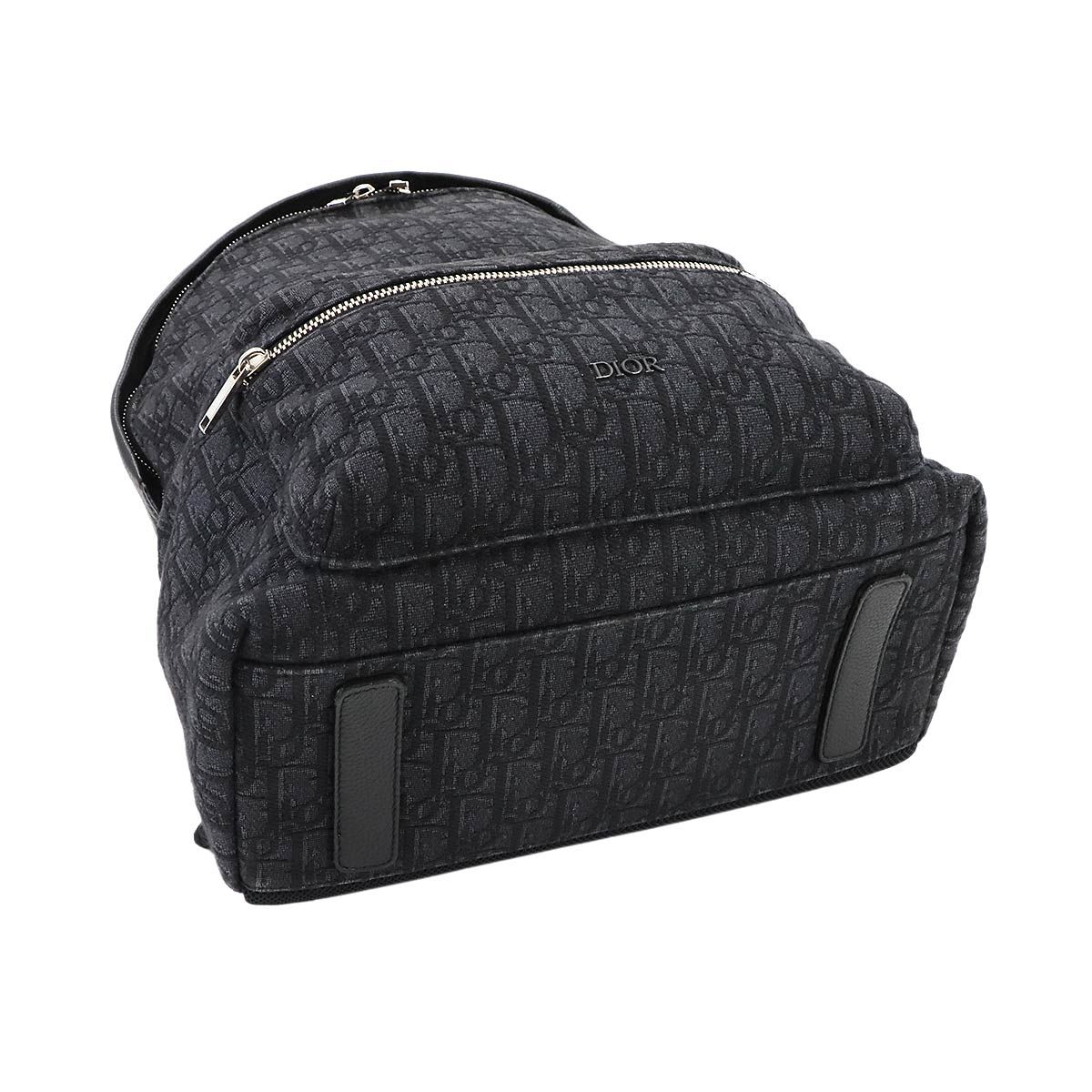 クリスチャン ディオール バッグ オブリーク ライダー バックパック キャンバス レザー メンズ 90299126 【中古】ブランド クリスチャン ディオール Christian Dior オブリーク ライダー バック