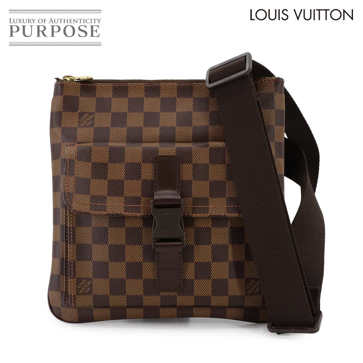 ルイ ヴィトン LOUIS VUITTON ダミエ ポシェット メルヴィール ショルダー バッグ エベヌ N51127 Pochette Melville 90300621